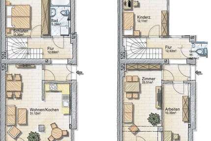 Wohnung Görlitz - 5 Zimmer, 129 m&sup2;, 1.146&euro; | Angebot:25729715