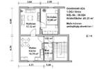 Etagenwohnung Minden Innenstadt - 2 Zimmer, 49 m&sup2;, 599&euro; | Angebot:25661430