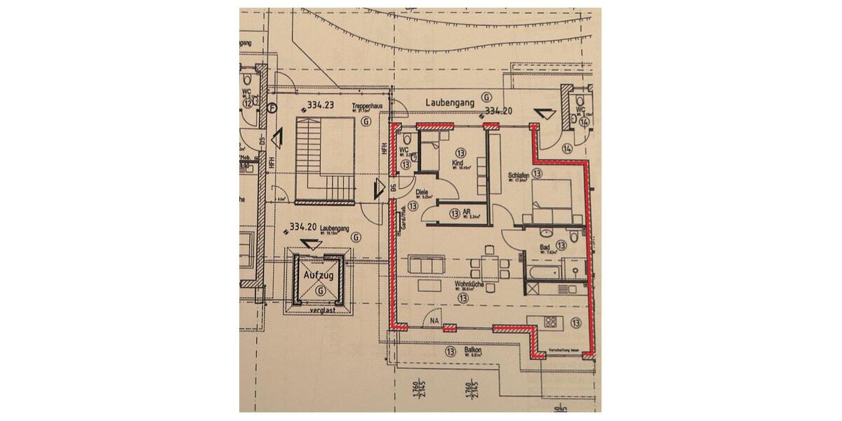 Etagenwohnung Olpe - 3 Zimmer, 91 m&sup2;, 1.500&euro; | Angebot:26425505