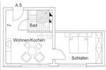 Etagenwohnung Eilenburg - 1 Zimmer, 23 m&sup2;, 330&euro; | Angebot:26041731