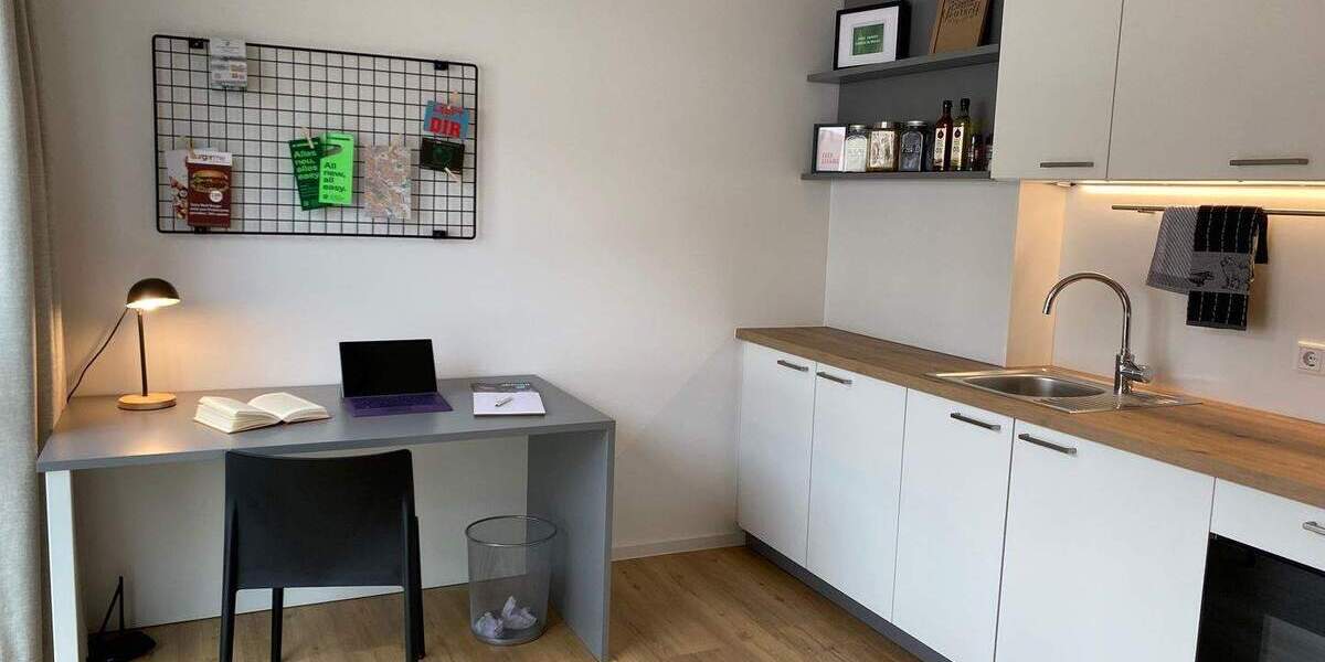 Ab Januar: Erstbezug nach Sanierung - möblierte 1-Zimmer-Wohnung nahe der Universität | Large Bude 1 zimmer