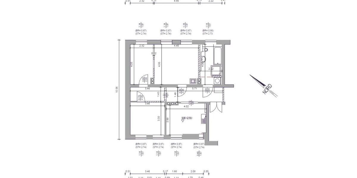 Etagenwohnung Lübbenau (Spreewald) - 2.5 Zimmer, 75 m&sup2;, 750&euro; | Angebot:25017229