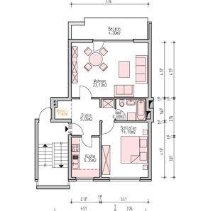 Etagenwohnung Kölln-Reisiek Reisiek - 2 Zimmer, 60 m&sup2;, 773&euro; | Angebot:25119714