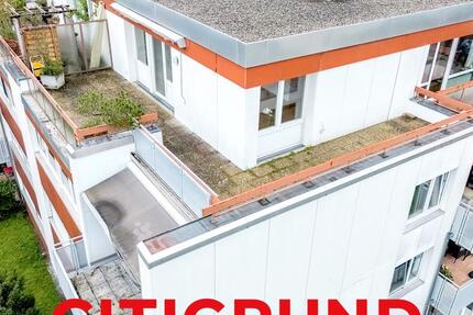 Germering - Helles Apartment mit großer Dachterrasse und Panoramablick