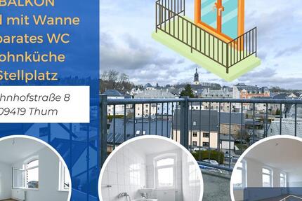 Wohnung Thum - 2 Zimmer, 52 m&sup2;, 369&euro; | Angebot:26563579