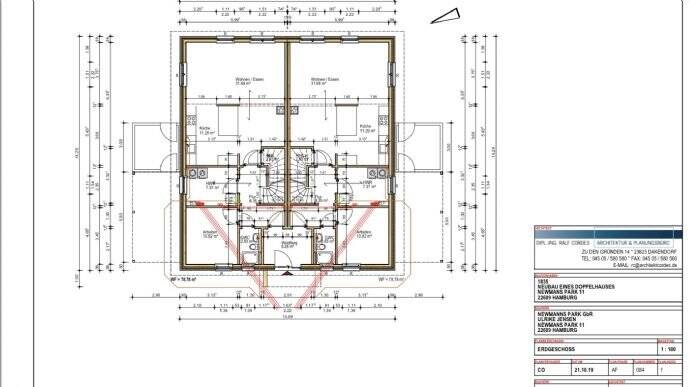 Etagenwohnung Hamburg Nienstedten - 5 Zimmer, 140 m&sup2;, 3.500&euro; | Angebot:26190642