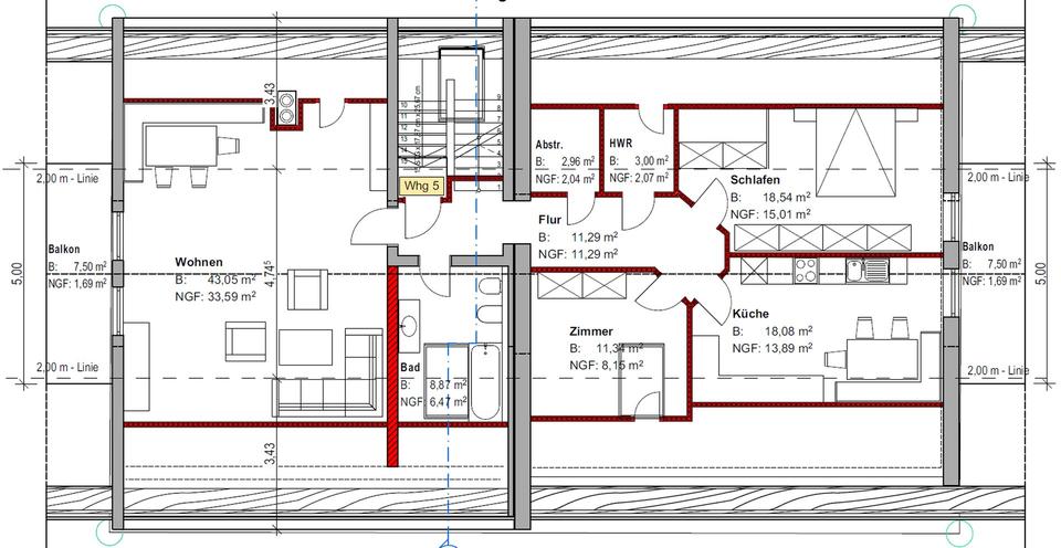 Dachgeschoßwohnung Nesselwang - 3 Zimmer, 96 m&sup2;, 1.010&euro; | Angebot:25614554