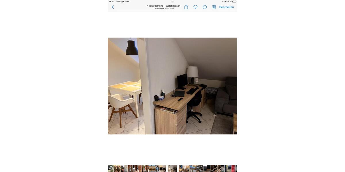 Dachgeschoßwohnung Neckargemünd - 2.5 Zimmer, 65 m&sup2;, 1.100&euro; | Angebot:25291362