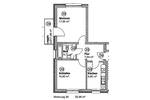 Etagenwohnung Bad Brückenau - 2 Zimmer, 56 m&sup2;, 450&euro; | Angebot:26851216