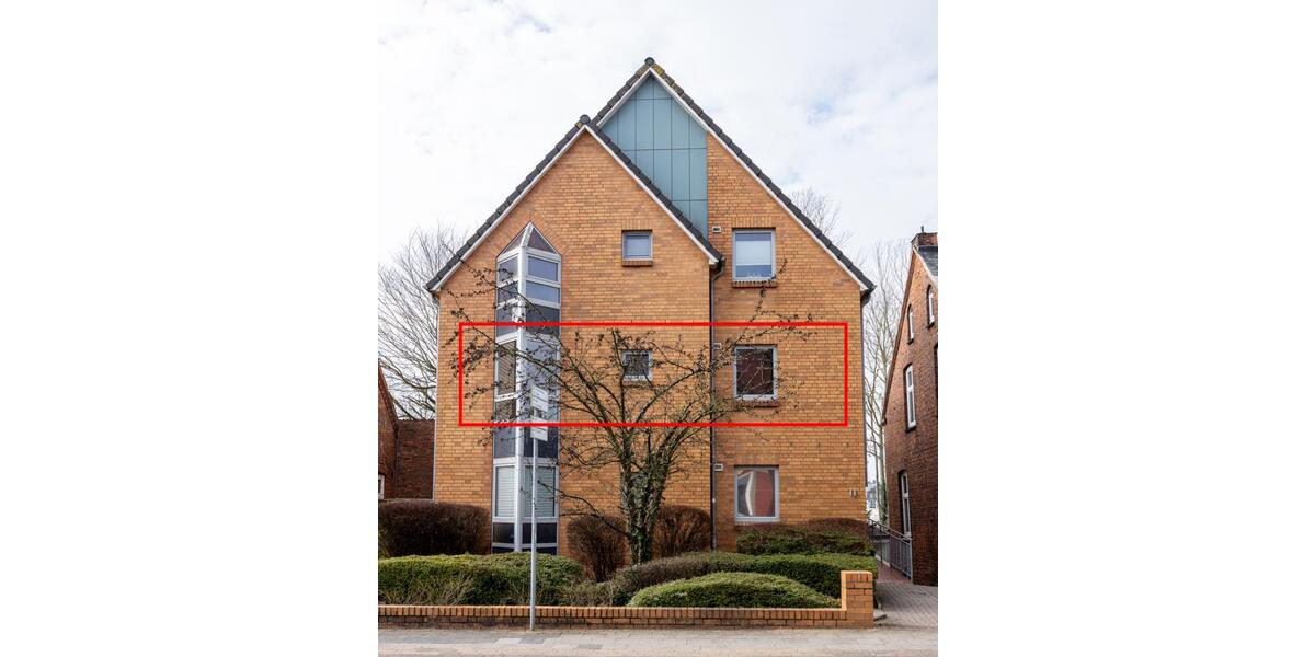 Etagenwohnung Husum - 2 Zimmer, 44 m&sup2;, 560&euro; | Angebot:26655352