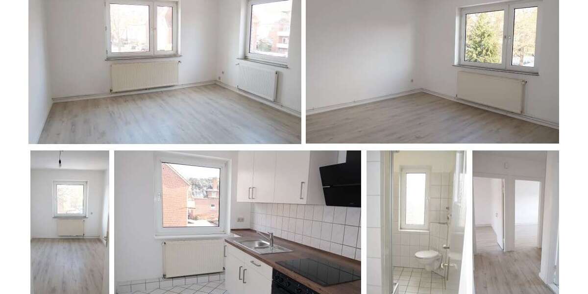Etagenwohnung Stade Kopenkamp - 3 Zimmer, 68 m&sup2;, 626&euro; | Angebot:25161656