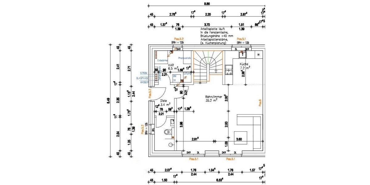 Doppelhaushälfte Schuby - 4 Zimmer, 110 m&sup2;, 1.375&euro; | Angebot:26034110