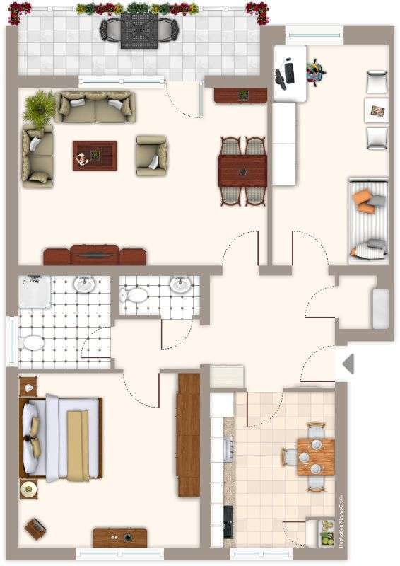 Wohnung zum Mieten in Mönchengladbach 709 € 77.14 m²