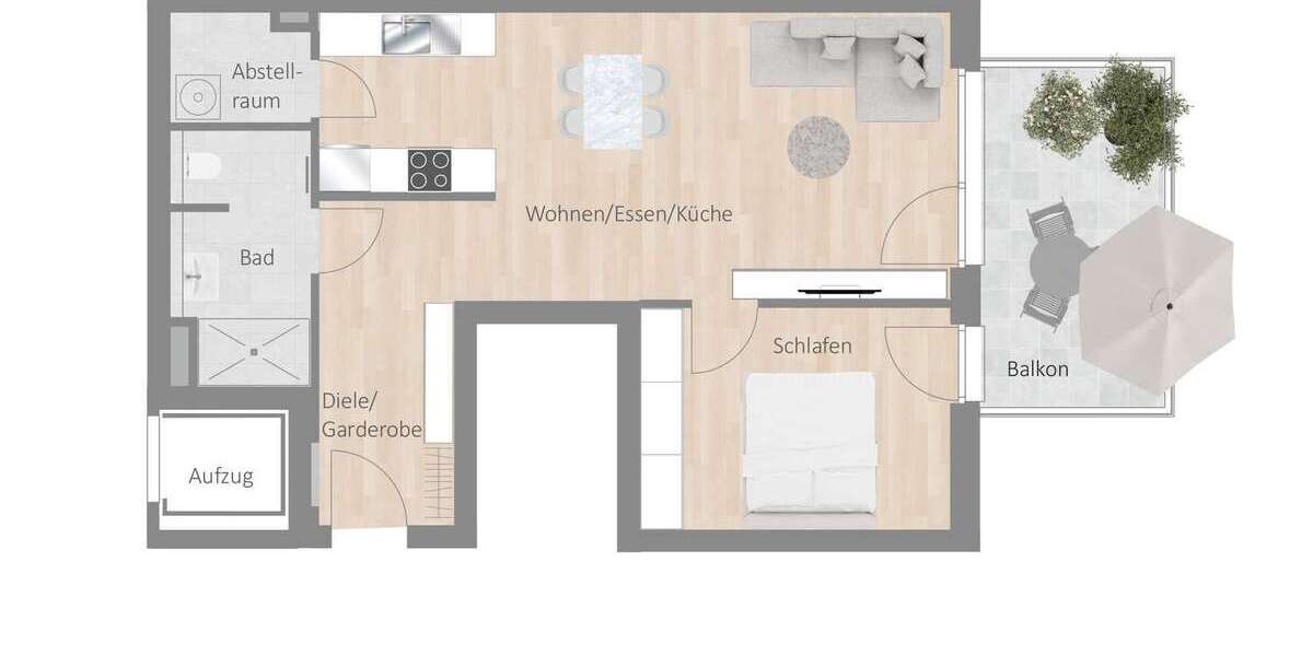 Etagenwohnung Besigheim - 4.5 Zimmer, 96 m&sup2;, 1.330&euro; | Angebot:27071262