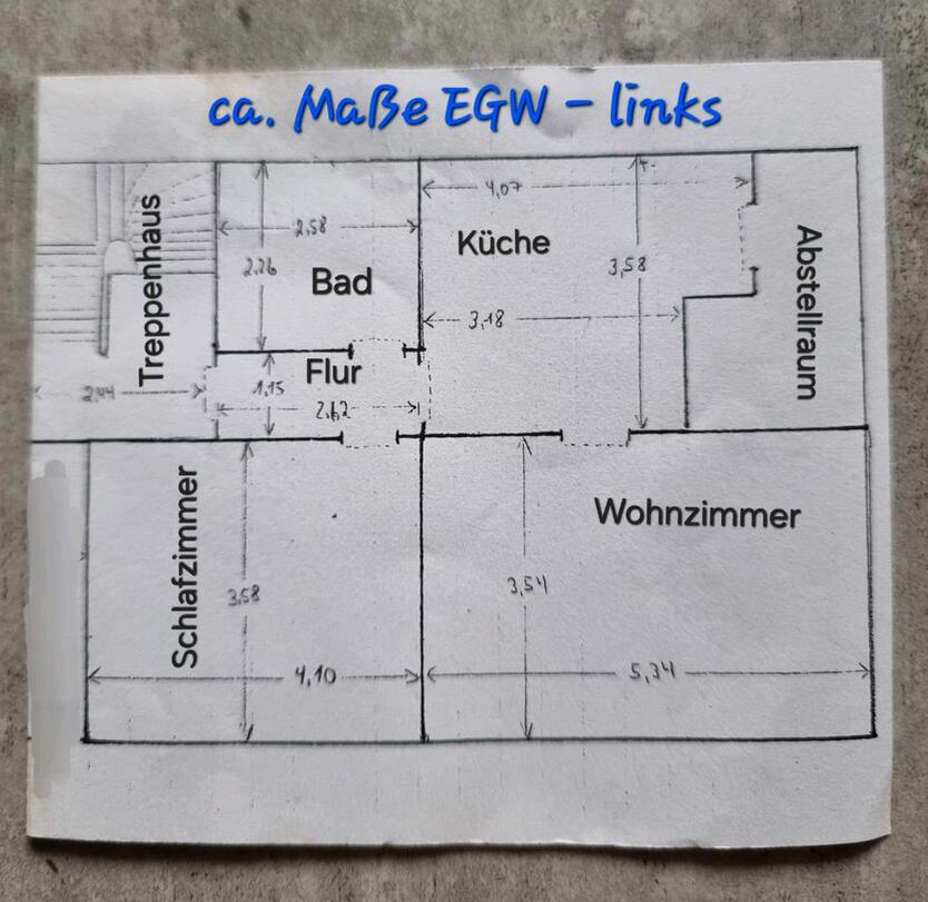 EG. Wohnung in Löhne zimmer