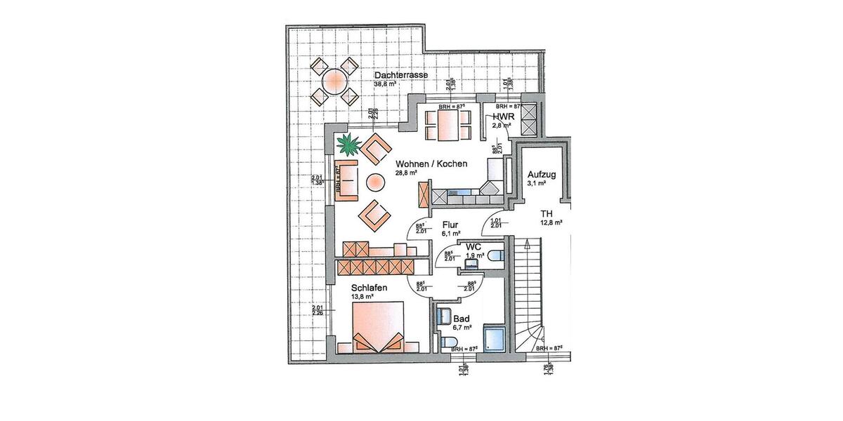 Einfamilienhaus Jever - 2 Zimmer, 80 m&sup2;, 875&euro; | Angebot:23529556