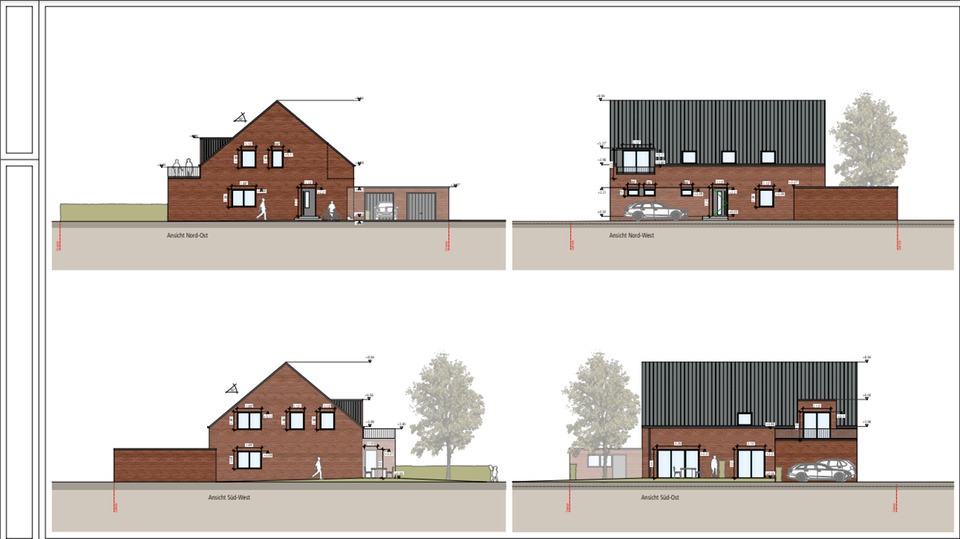 Schicke Neubauwohnung im Dachgeschoss 3 zimmer