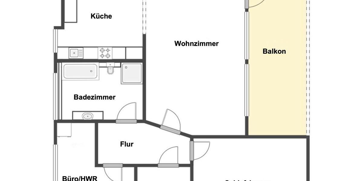 Etagenwohnung Geestland - 2 Zimmer, 88 m&sup2;, 850&euro; | Angebot:25221819