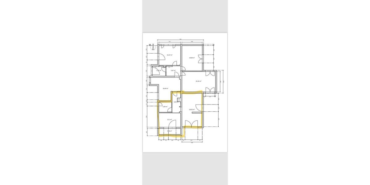 Etagenwohnung Mainz Gonsenheim - 1 Zimmer, 52 m&sup2;, 670&euro; | Angebot:26640349