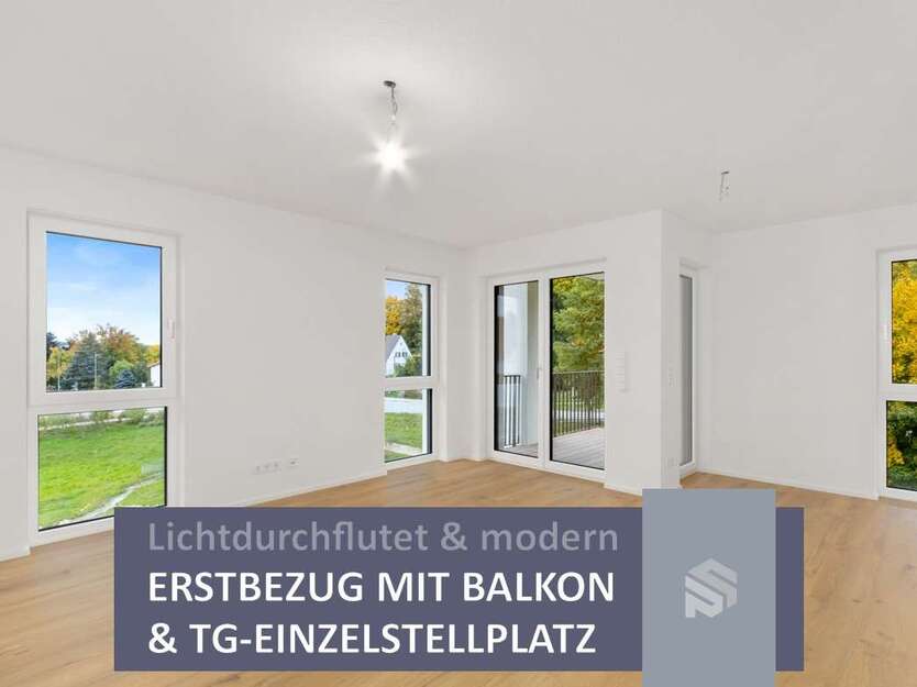 Erstbezug | Neubauwohnung mit Balkon & TG-Einzelstellplatz 2 zimmer
