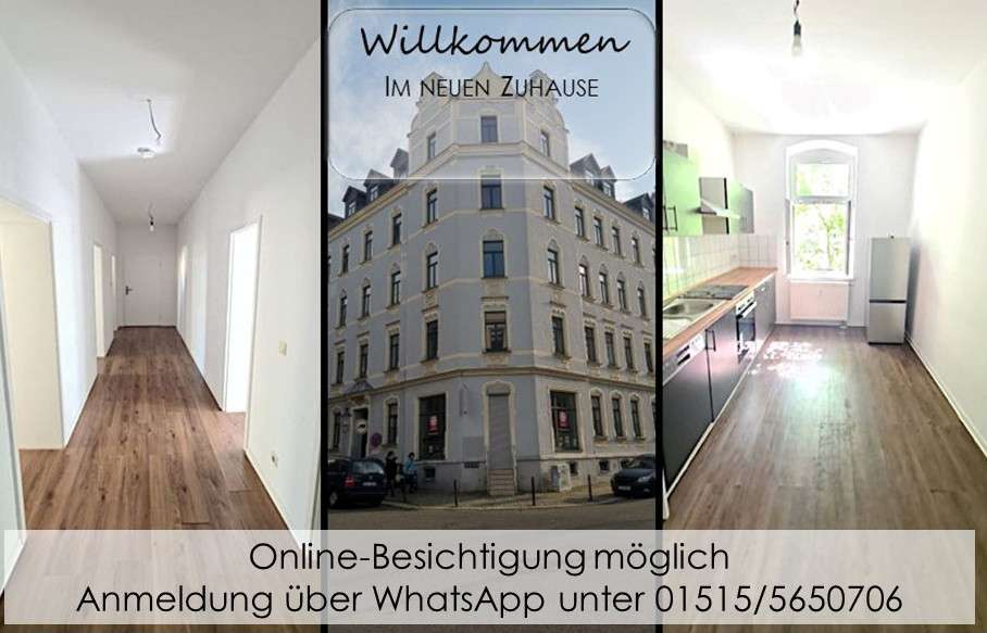 Etagenwohnung Chemnitz Sonnenberg - 5 Zimmer, 134 m&sup2;, 820&euro; | Angebot:26845271