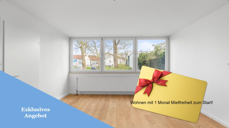Etagenwohnung Herne Wanne-Bickern - 1 Zimmer, 48 m&sup2;, 386&euro; | Angebot:23650230