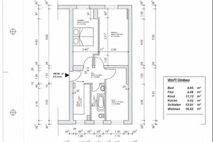 Wohnung Berlin Spandau - 3 Zimmer, 56 m&sup2;, 1.000&euro; | Angebot:27663954