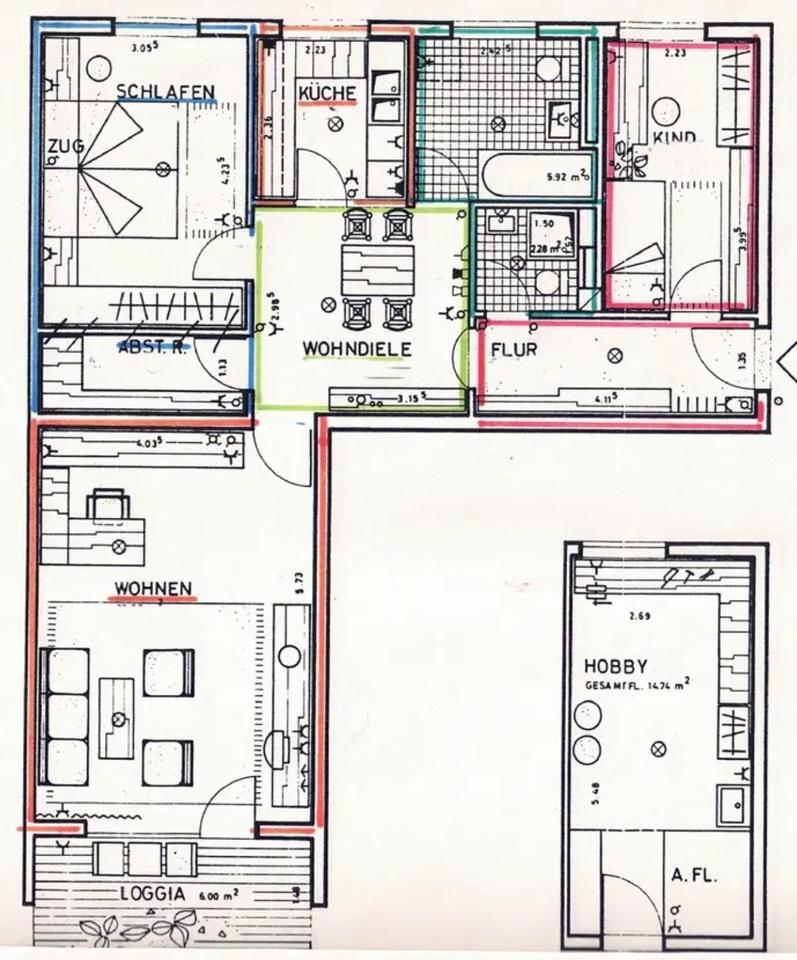 Erstbezug nach Komplettrenovierung zimmer