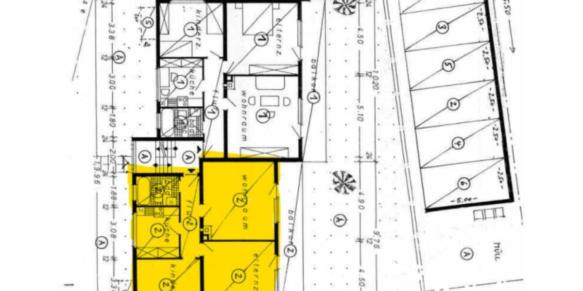 Hochparterre Stetten - 3 Zimmer, 80 m&sup2;, 1.200&euro; | Angebot:25365034