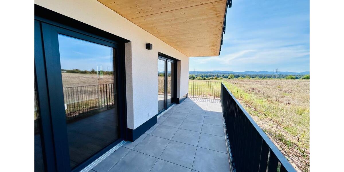 Top Modernes 3 Zimmer Niedrigenergie Apartment mit großzügigem Balkon & Aufzug in Top Lage mit tollem Blick ins Grüne in Weilerbach als Erstbezug 3 zimmer
