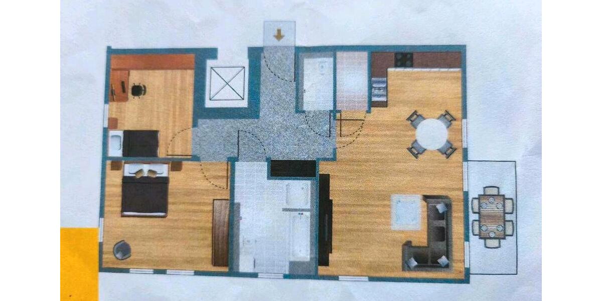 Etagenwohnung Weiden in der Oberpfalz - 3 Zimmer, 96 m&sup2;, 1.500&euro; | Angebot:26506565