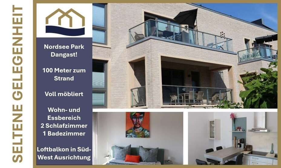 Wohnung zum Mieten in Varel Dangast 760 € 62 m² 3 zimmer