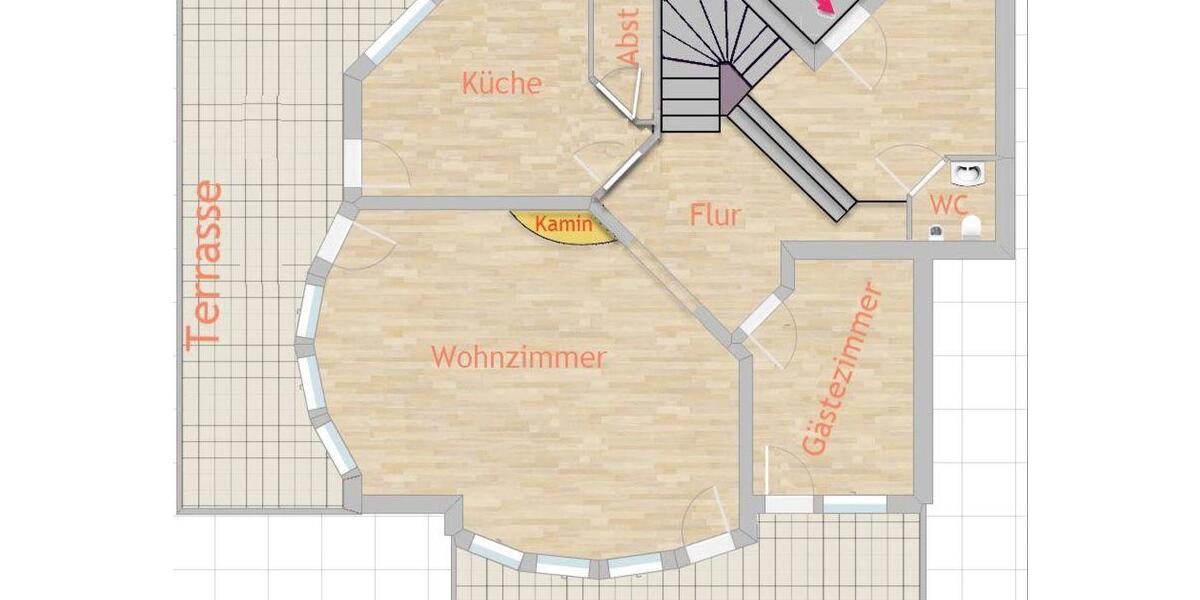 Villa Bad Saulgau - 5 Zimmer, 208 m&sup2;, 1.750&euro; | Angebot:25988483