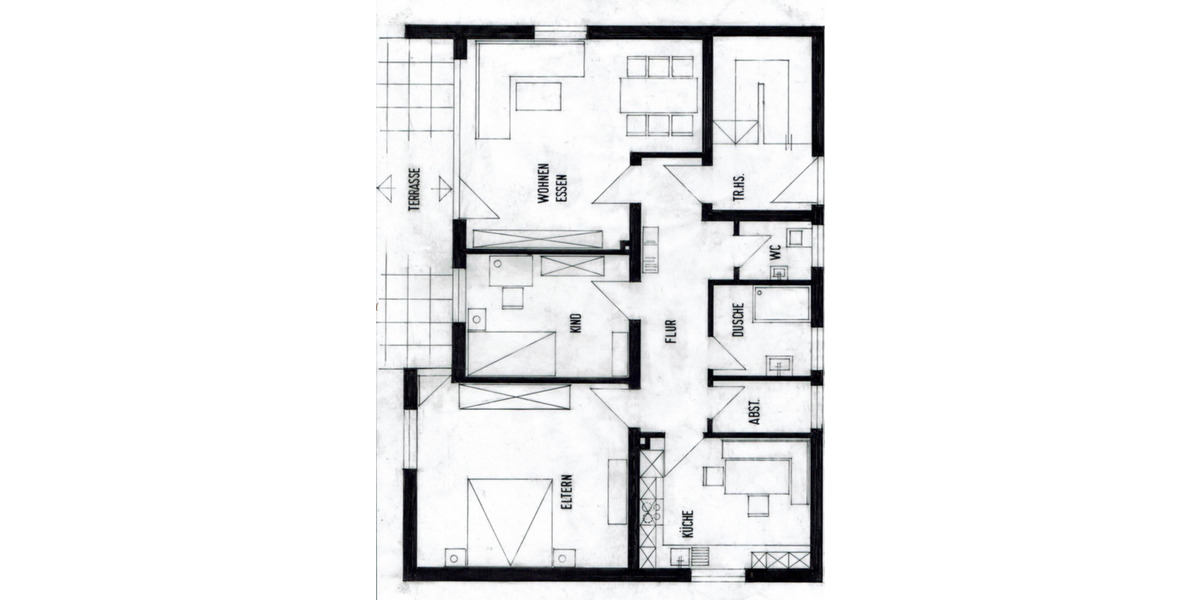 Erdgeschoßwohnung Neuenmarkt - 3 Zimmer, 85 m&sup2;, 860&euro; | Angebot:25146447