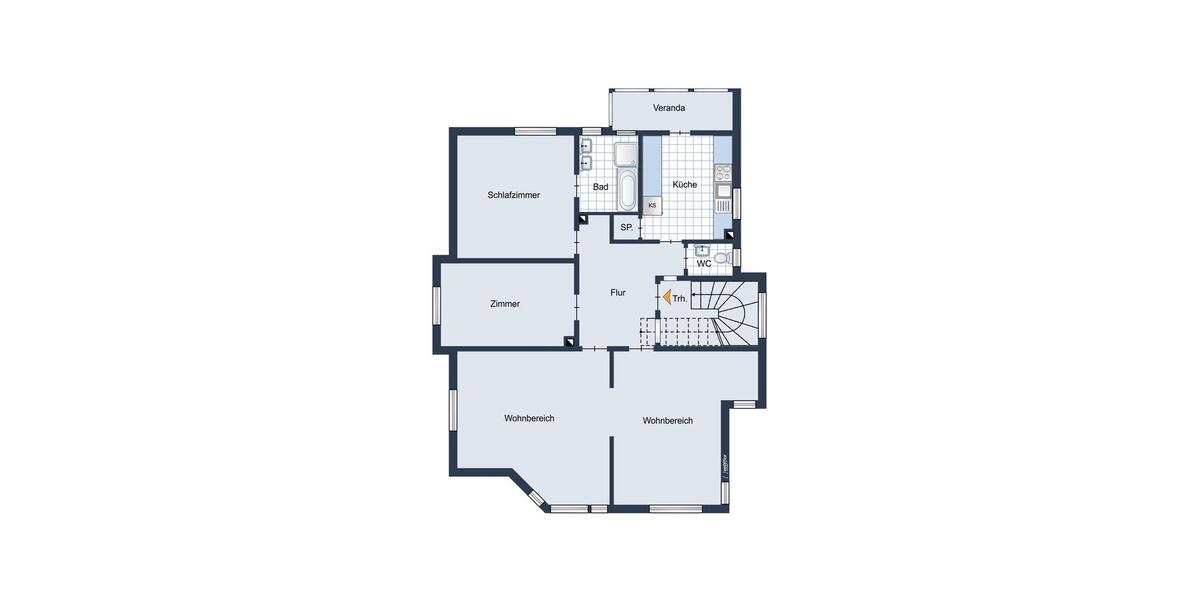 Etagenwohnung Ludwigsburg - 4 Zimmer, 130 m&sup2;, 1.440&euro; | Angebot:26004783