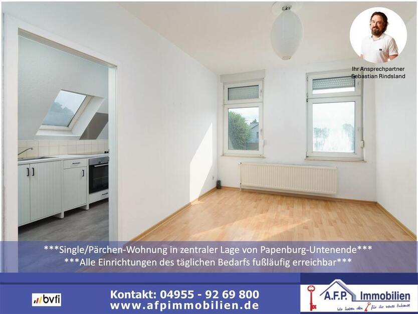 ***SinglePärchen-Wohnung in zentraler Lage von Papenburg***