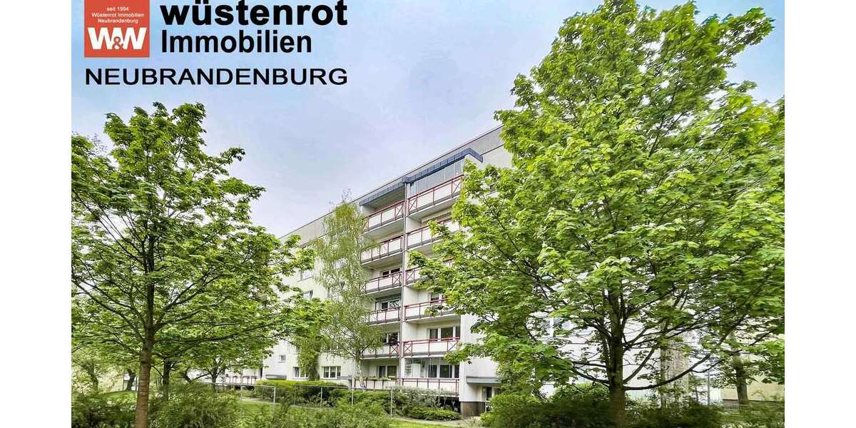 Etagenwohnung Neubrandenburg - 2 Zimmer, 47 m&sup2;, 347&euro; | Angebot:27017384