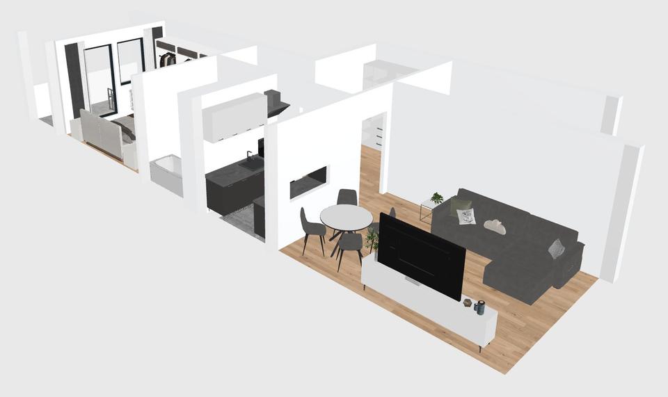 Etagenwohnung Magdeburg Alt Olvenstedt - 3 Zimmer, 58 m&sup2;, 314&euro; | Angebot:26701998