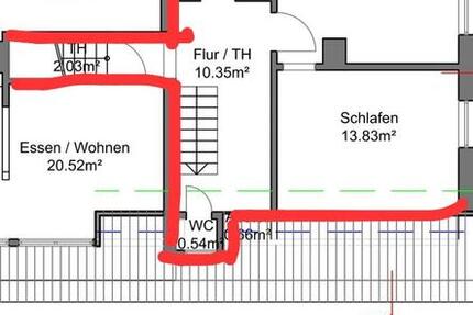 Wohnung Ulm Obertalfingen - 3 Zimmer, 68 m&sup2;, 1.250&euro; | Angebot:24793830