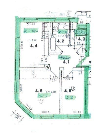 Etagenwohnung Falkenstein/Vogtland Vogtland - 2 Zimmer, 55 m&sup2;, 250&euro; | Angebot:26122012
