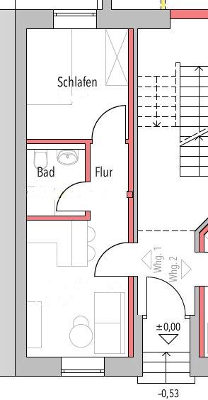 Erdgeschoßwohnung Bendorf - 2 Zimmer, 23 m&sup2;, 420&euro; | Angebot:26635156