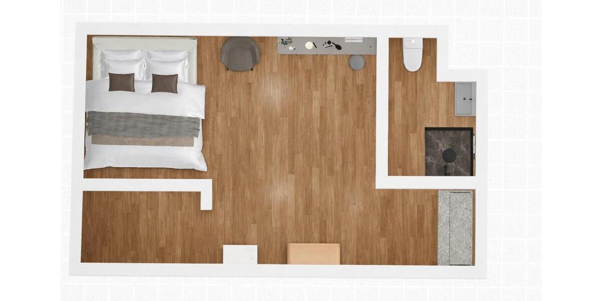 Etagenwohnung Singen (Hohentwiel) - 1 Zimmer, 27 m&sup2;, 660&euro; | Angebot:26606541