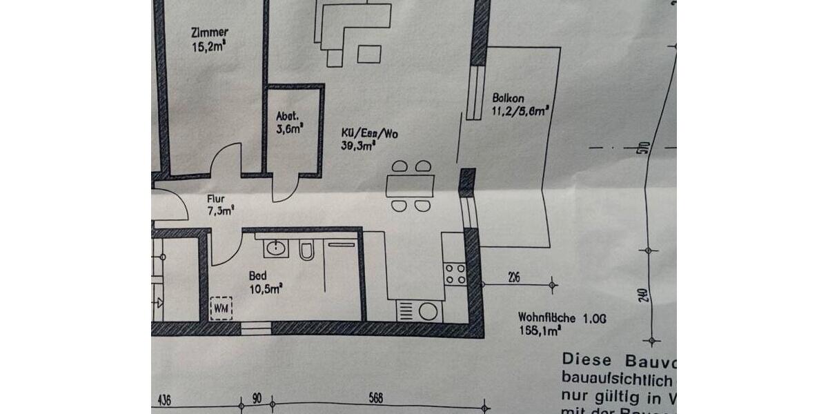 Etagenwohnung Gehrden - 2 Zimmer, 85 m&sup2;, 1.450&euro; | Angebot:26569036