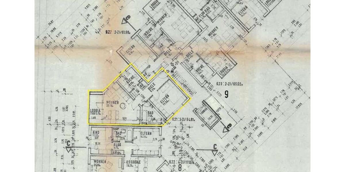 Etagenwohnung Braunschweig Timmerlah-Geitelde-Stiddien - 2 Zimmer, 67 m&sup2;, 720&euro; | Angebot:26030863