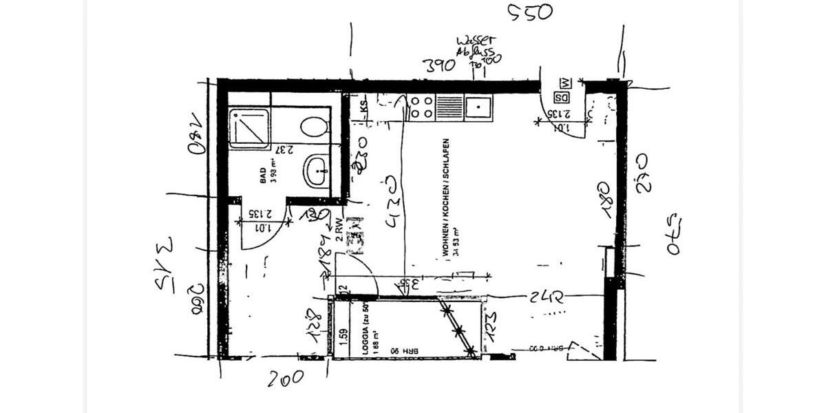 Wohnen auf Zeit Köln Porz - 1 Zimmer, 39 m&sup2;, 1.800&euro; | Angebot:24776480