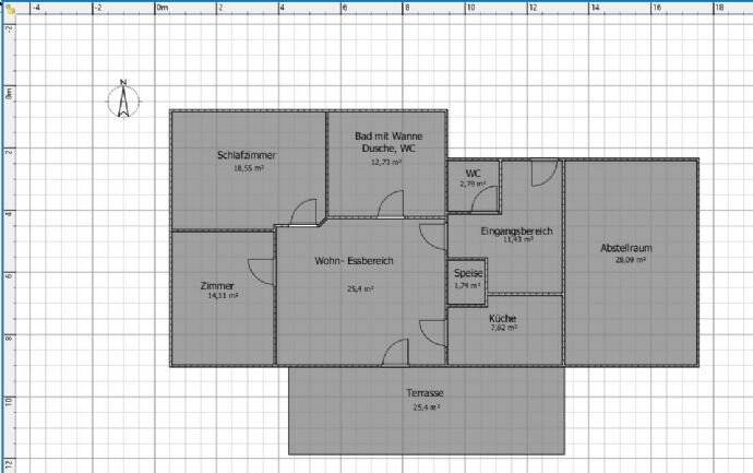 Etagenwohnung Burgoberbach Neuses - 2 Zimmer, 100 m&sup2;, 650&euro; | Angebot:26833063