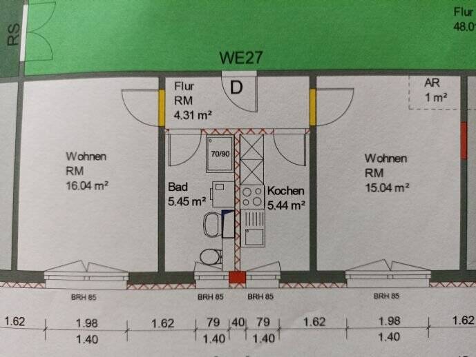 Zimmer Stralsund Knieper - 195&euro; | Angebot:19304443