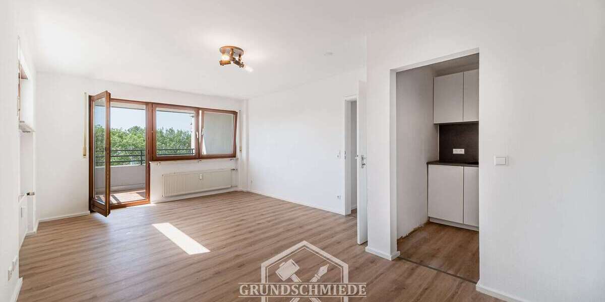 Etagenwohnung Stuttgart Fasanenhof-Ost - 1 Zimmer, 38 m&sup2;, 750&euro; | Angebot:26757330