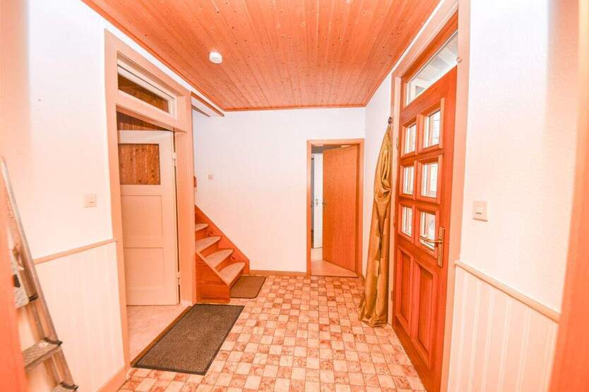 DIETZ: Gepflegtes Fachwerkhaus mit Garten, kleinem Nebengebäude im Babenhausen OT Harpertshausen! 5 zimmer