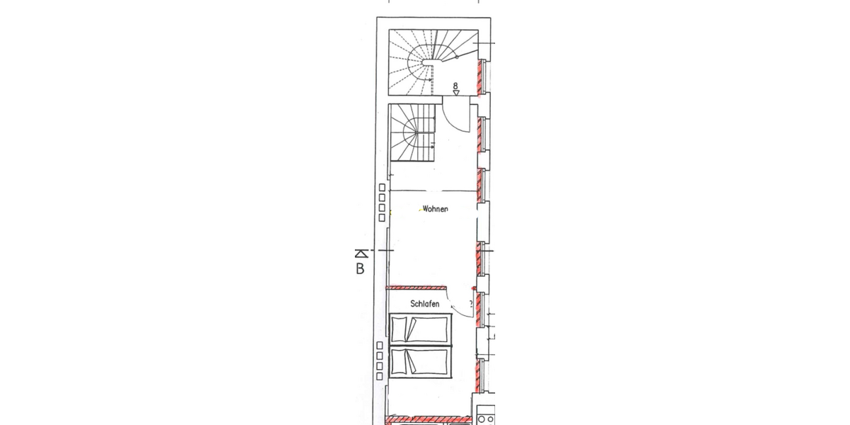 helle 3 Zimmer-Maisonette-Wohnung mit Einbauküche ***ab sofort verfügbar*** - Appartement Magdeburg Sudenburg | Angebot:10983280